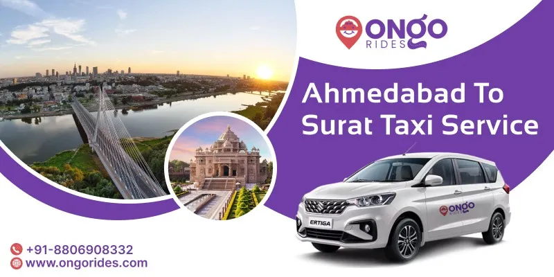 Ahmedabad to Surat taxi