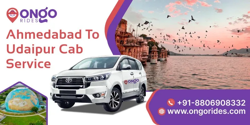 Ahmedabad to Udaipur Taxi