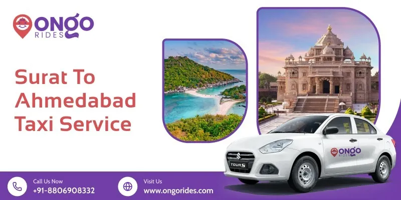 Surat to Ahmedabad Taxi